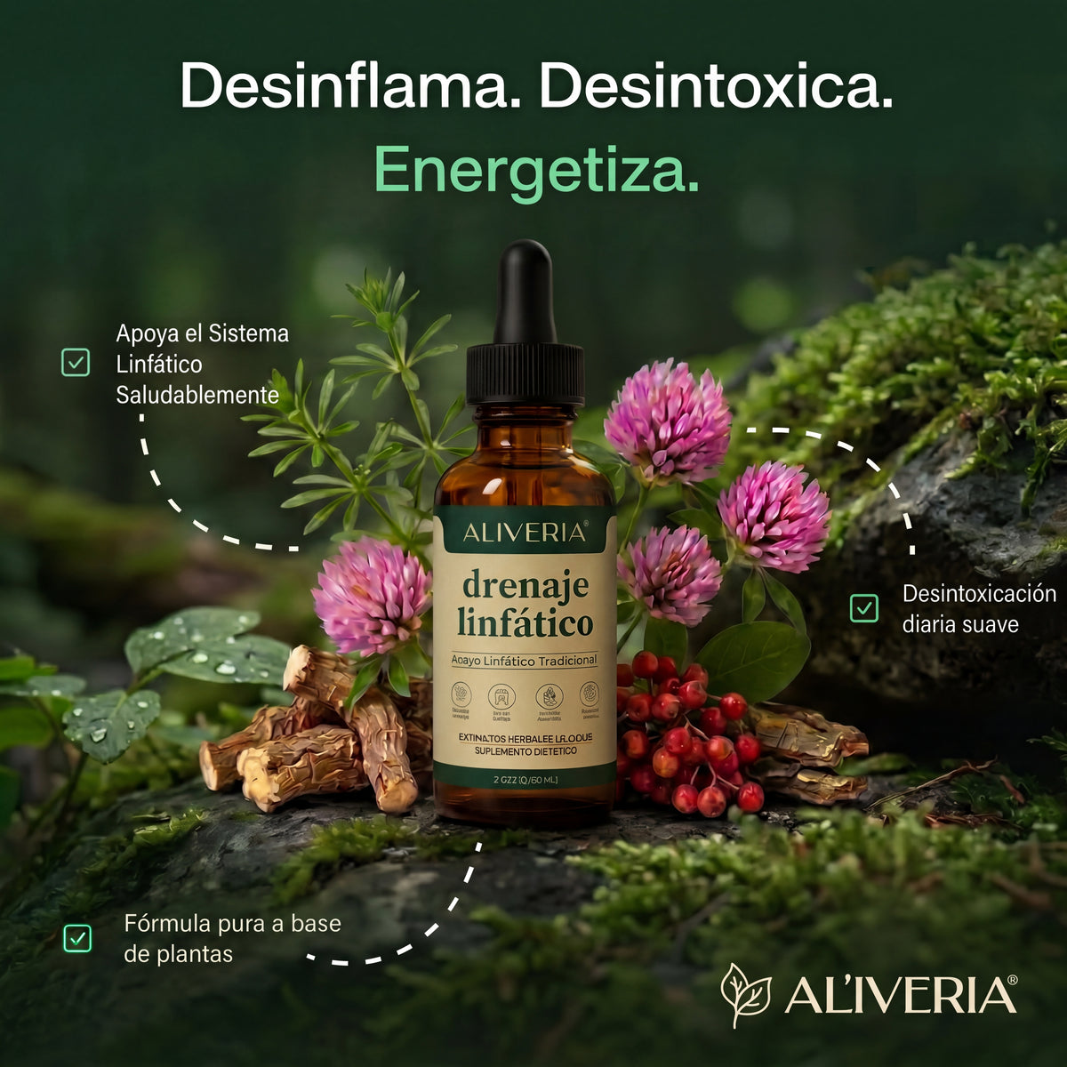 Drenaje Linfático Aliveria® - Adiós a la Hinchazón