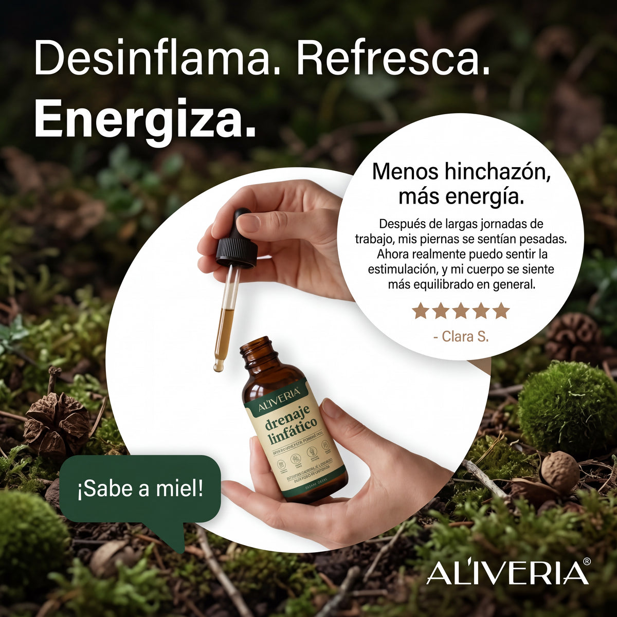 Drenaje Linfático Aliveria® - Adiós a la Hinchazón